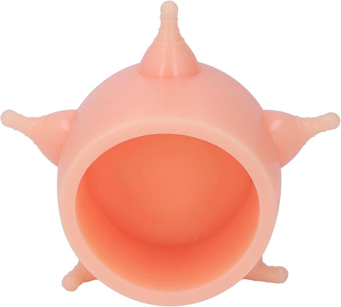 Puppy Feeder for Multiple Puppies – Silicone Nursing Bottle with 5 Nipples & Bubble Design, Compatible with Kitten Milk Replacement, Fit for Dogs, Cats, Kittens, Rabbits