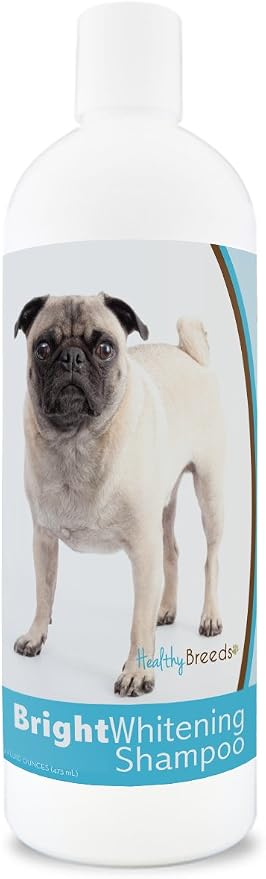 Healthy Breeds Pug Bright Whitening Shampoo 12 oz