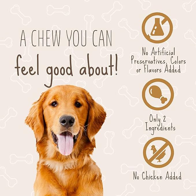 Better Belly Highly Digestible Rawhide Large Roll ChewS