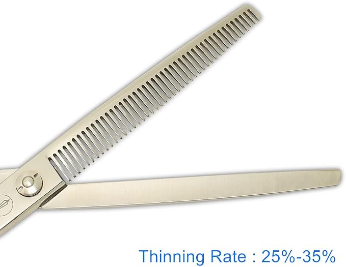 HASHIMOTO Dog Blending Shears,dog Texturizing Scissors,Cat Blender,45 teeth,7.0 inch,Light Weight.