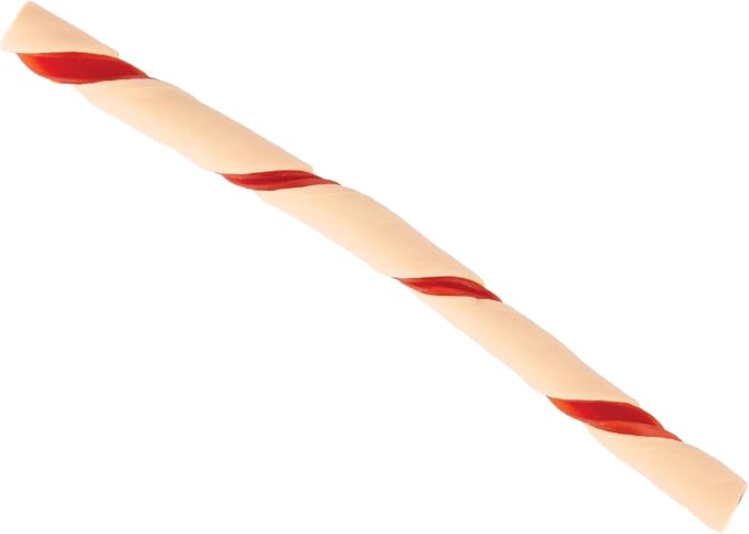 Dingo Twist Sticks Premium Rawhide Treats For Dogs Made with Real Chicken, 50 Count