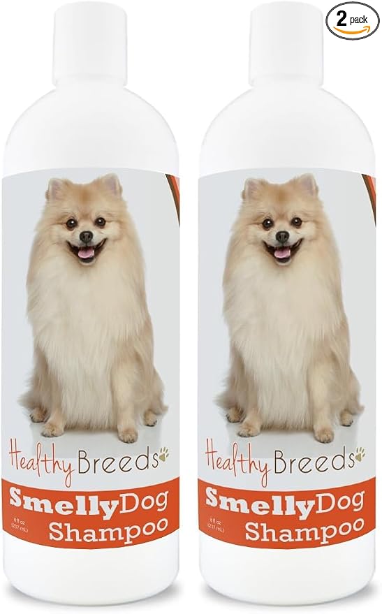Healthy Breeds Pomeranian Smelly Dog Baking Soda Shampoo 8 oz (Pack of 2)