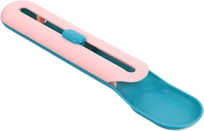 Ipetboom Dog Bowls Dog Bowls Pet Feeder Cat Strip Squeeze Spoon: Lickable Wet Cat Treats Pet Feeding Watering Supplies Wet Food Storage Pet Food Spoon Blue Bowl
