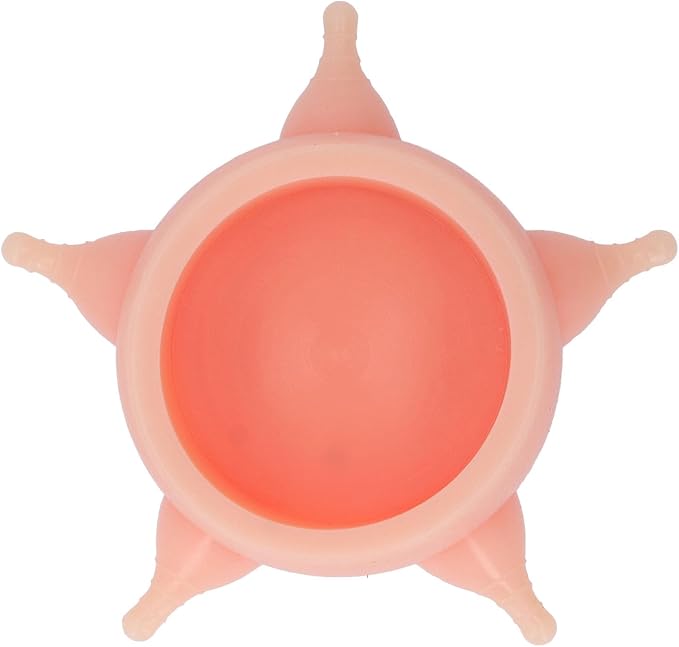 Puppy Feeder for Multiple Puppies – Silicone Nursing Bottle with 5 Nipples & Bubble Design, Compatible with Kitten Milk Replacement, Fit for Dogs, Cats, Kittens, Rabbits