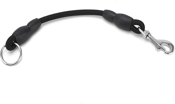 Retractable Dog Leash, Heavy Duty Dog Leash for Dogs up to 110lbs, Strong Nylon Tape No Tangle, One-Handed Brake, Pause, Lock, Perfect for Medium Large Dogs; Black (Black, 16 FT (0-66 lbs))