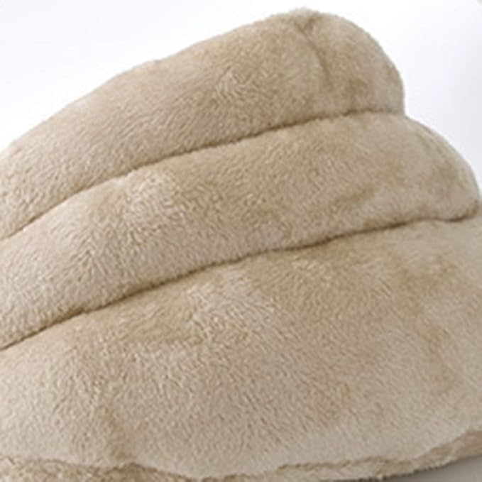 Pet Tent Cave Bed for Small Medium Cats Dogs Pets Sleeping Bag Thick Fleece Warm Slipper Dog Bed Cuddler Burrow House Hole Igloo Nest Cozy Triangle Bed for Cat Puppy