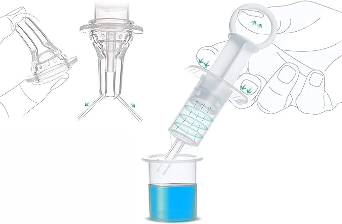 Soft Tip Cat & Dog Syringe Bottles - Oral Pet Feeding Kit for Nursing Puppies & Kittens