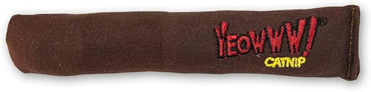 Yeowww! Catnip Cigar Cat Toy - 7 in Catnip Toy for cats, 100% Stuffed with Premium Organically Grown Catnip, Made in USA