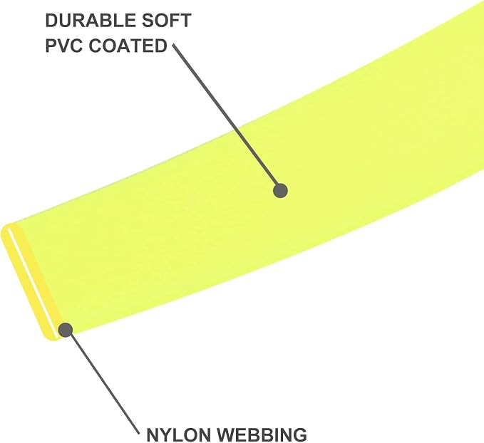 Waterproof Long Leash Durable Dog Recall Training Lead Great for Outdoor Hiking, Training, Yard, Beach and Swimming (Yellow, 30ft)