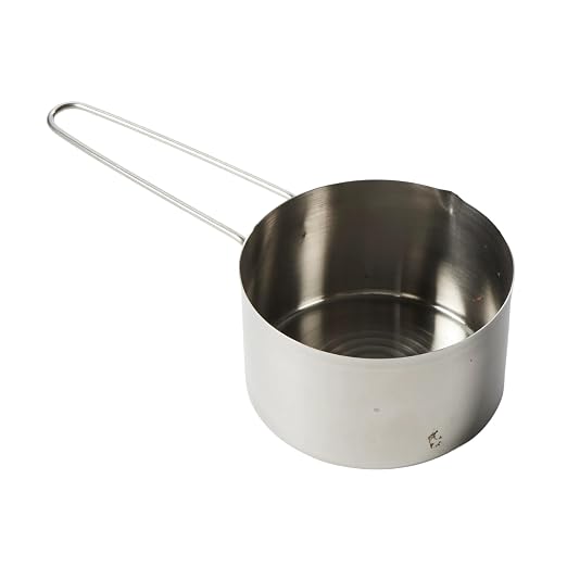 American Metalcraft 1-1/2 Cup Stainless Steel Measuring Cup,Silver