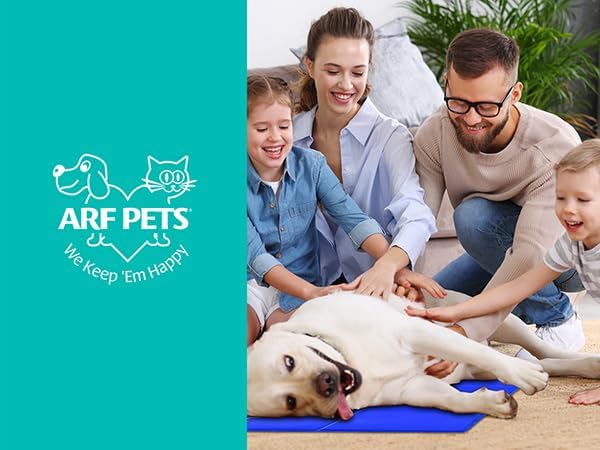 Arf Pets Pet Dog Self Cooling Mat Pad for Kennels, Crates and Beds 19 X 35