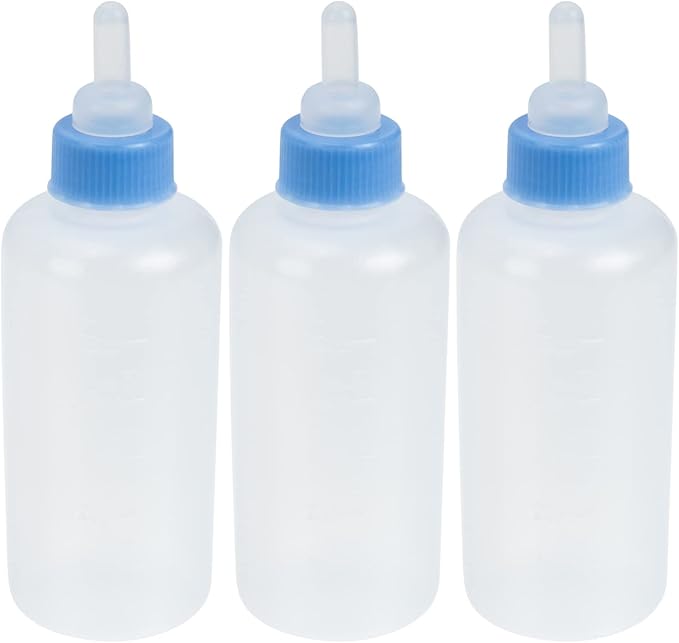 9pcs Pet Nursing Bottle for Kittens and Puppies Feeding Nipple for Pets Easy to Use