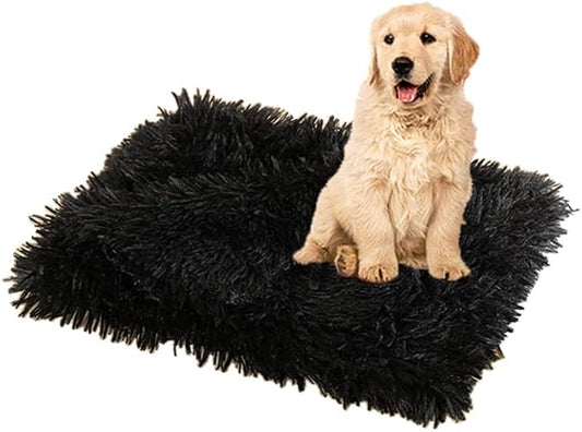 Pet Dog Bed Blankets, Fluffy Fleece Dog Throw Blankets Sleep Mat,Soft Puppy Blankets Cat Kitten, S M L XL,Fuzzy Reversible Sherpa Blanket for Bed, Couch, Sofa, Travel,Washable & Lightweight
