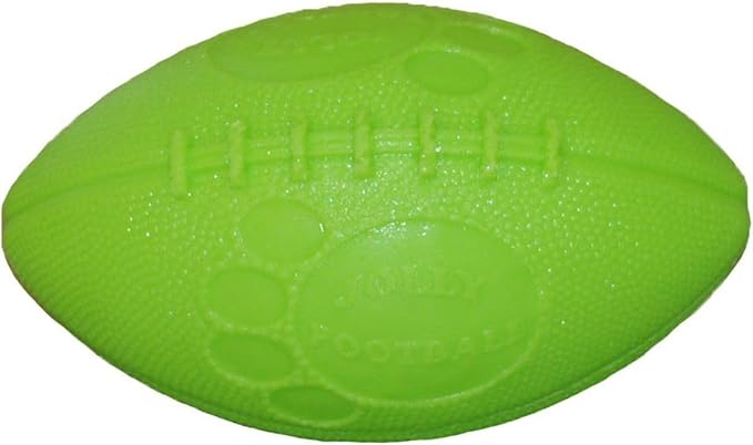 Jolly Dog Football 8-Green Apple, (Model: JF08 GR), for All Breed Sizes
