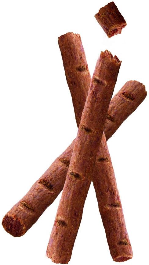 Vitakraft PurrSticks Chicken Recipe with Salmon Cat Treats – Over 70% Real Meat - Chicken, Liver & Salmon - Segmented for Portion Control, Premium - Indoor Treats - Snacking, Travel, Vet & Visits.