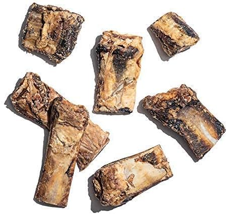 Jack&Pup Rib Bones for Dogs (24 Oz Bag) – Natural Single Ingredient Beef Bones for Dogs, High Protein, Flavorful Rib Bone Bites