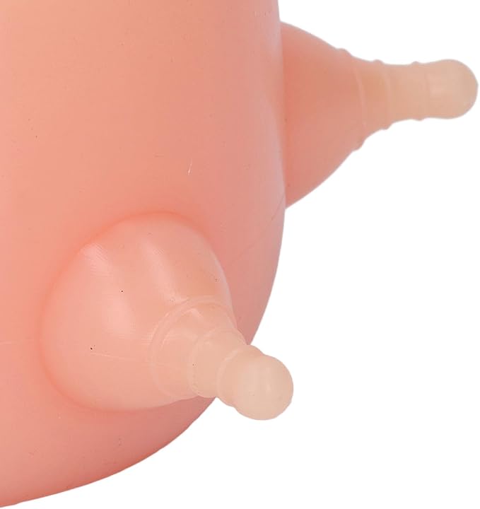 Puppy Feeder for Multiple Puppies – Silicone Nursing Bottle with 5 Nipples & Bubble Design, Compatible with Kitten Milk Replacement, Fit for Dogs, Cats, Kittens, Rabbits