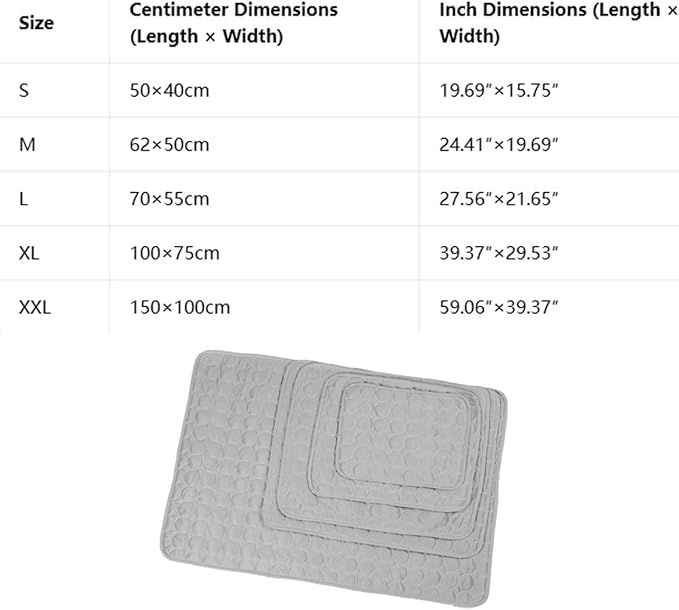 Pawlab Cooling Mat,Pawlab Cooling Mat for Dogs,King Size Self Cooling Mattress (Pink, XX-Large)