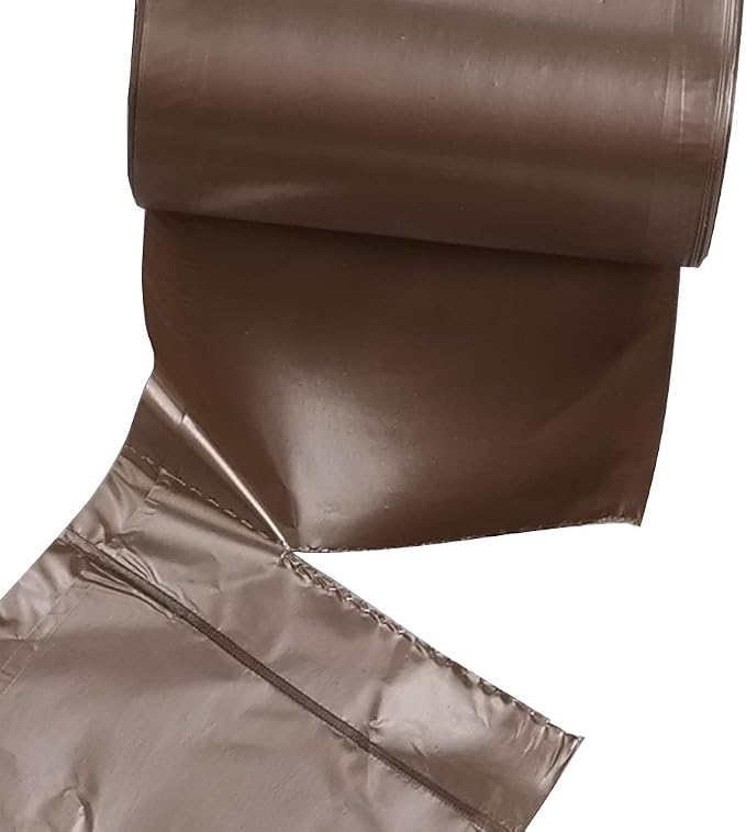 Morcte 40 Rolls, 1400 Strong Poop Bags, Dog Waste Bags with Dispenser, Brown