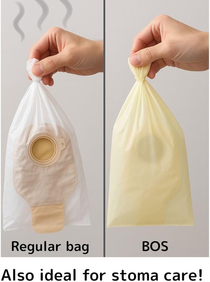 BOS Amazing Odor Sealing Disposable Bags, for Pet Waste (for small dogs) or Any Sanitary Product Disposal - Durable and Unscented[Size: XXS, Color: White] (200 count, Pack of 1) (200 Bags)