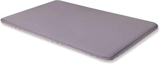 Dog Crate Pad Mat, Waterproof Kennel Cage Mat, Outdoor Pet Bed for Small Medium Dogs, Outdoor Pet Bed with High Resilience Foam,Wipe Clean & Easy Rinse, Anti Slip 30 inch Graphite Grey