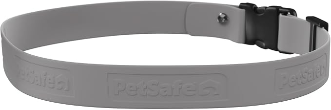 PetSafe Replacement Strap for Guardian GPS + Tracking Dog Fence Collar, Made with Soft-Touch Nylon for Enhanced Comfort and Long-Lasting Wear - Water-Wicking, Waterproof Material, Gray