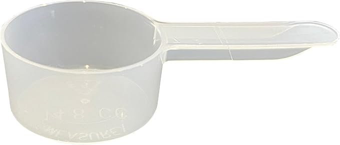 1/2 Tablespoon (1.5 Teaspoon | 7.5 mL) Scoop for Measuring Coffee, Grains, Protein, Spices and Other Dry Goods (Pack of 1)