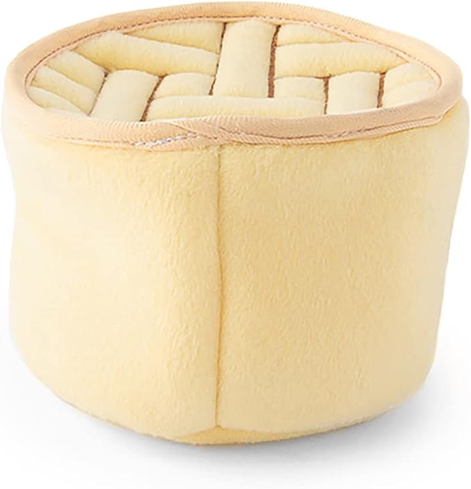 ZippyPaws Burrow- Interactive Dog & Puppy Toys for Boredom, Stimulating Pet Products to Keep Them Busy, Hide & Seek Plush Dog Puzzles, Enrichment Squeaky Toy, for Small & Medium Dogs- Soup Dumplings