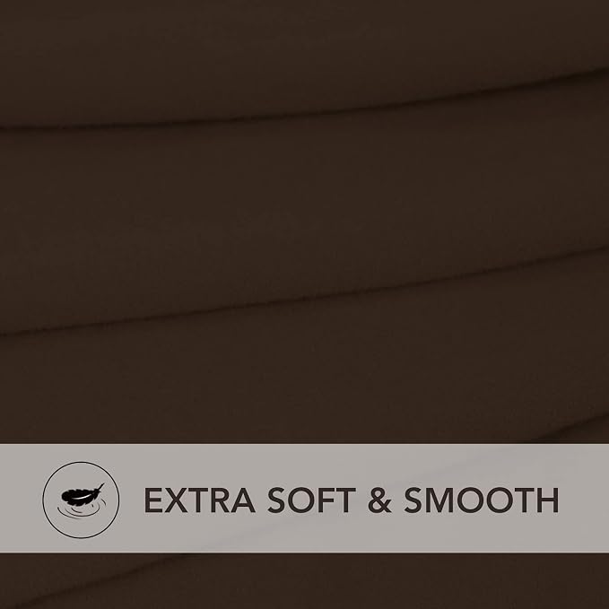 PureFit Super Stretch Sectional Couch Covers - 2 pcs Spandex Non Slip Sofa Covers with Elastic Bottom for L Shape Sectional Sofa Couch, Great for Kids & Pets (3 Seat Sofa + 3 Seat Chaise, Coffee)