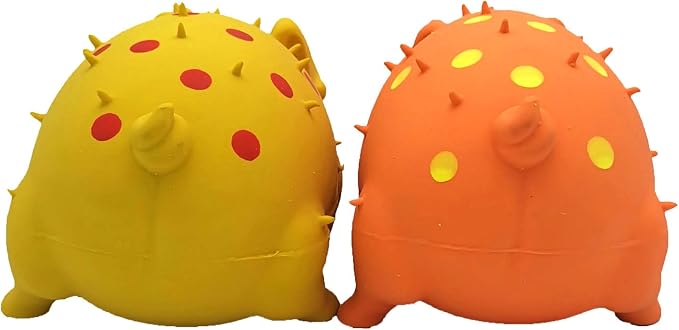 2 Pack Latex Pig Dog Toys that Oinks for Small Medium Large Dogs