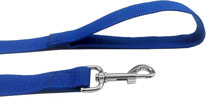 Strong Nylon Dog Leash, 4FT/ 5 FT/ 6FT Dog Leashes for Small Medium Dogs