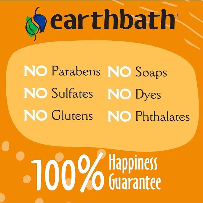 earthbath, Hot Spot Relief Pet Shampoo - Tea Tree Oil Hot Spot Treatment for Dogs, Best Dog Shampoo for Itching & Skin Conditions, Made in USA, Cruelty Free Itch Relief for Dogs - 16 Oz (2 Pack)