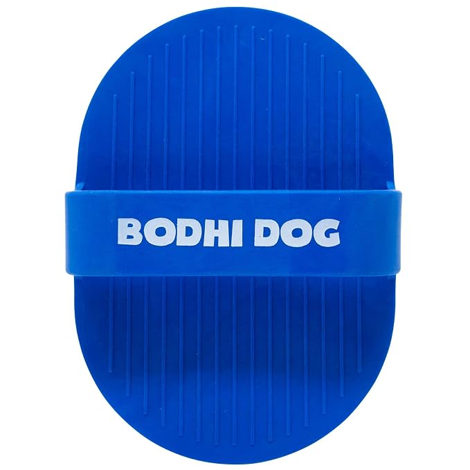 Bodhi Dog Shampoo Brush & Oatmeal Shampoo and Conditioner Bundle - Soothes and Moisturizes Dry, Itchy Skin - Bath Bundle for Shower, Showerhead, Sprayer & Bathing
