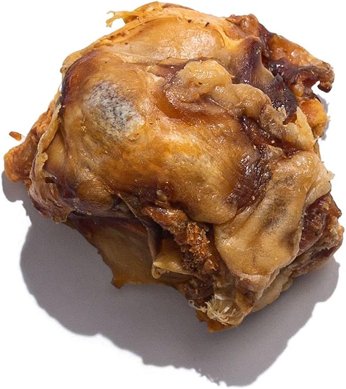 Jack&Pup Beef Bones (10 Pack), Knee Cap for Dogs, Long Lasting Natural Dog Bones, Beef Bone Knee Caps for Large Dogs