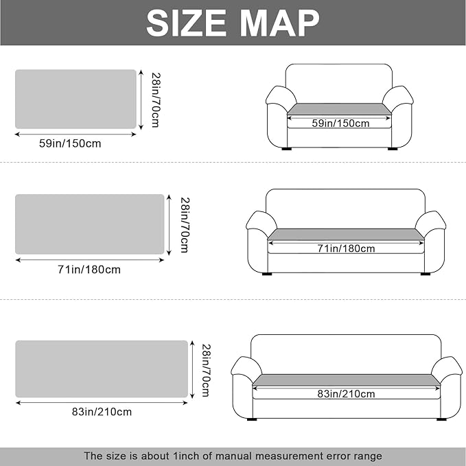 Waterproof Dog Couch Cover, Non Slip Pet Sofa Protector, Thick Fuzzy Couch Cover for Dogs, Machine Washable Furniture Protector, Scratch Resistant Pet Couch Mat(Light Gray, 28" x 59"/70 x 150cm)