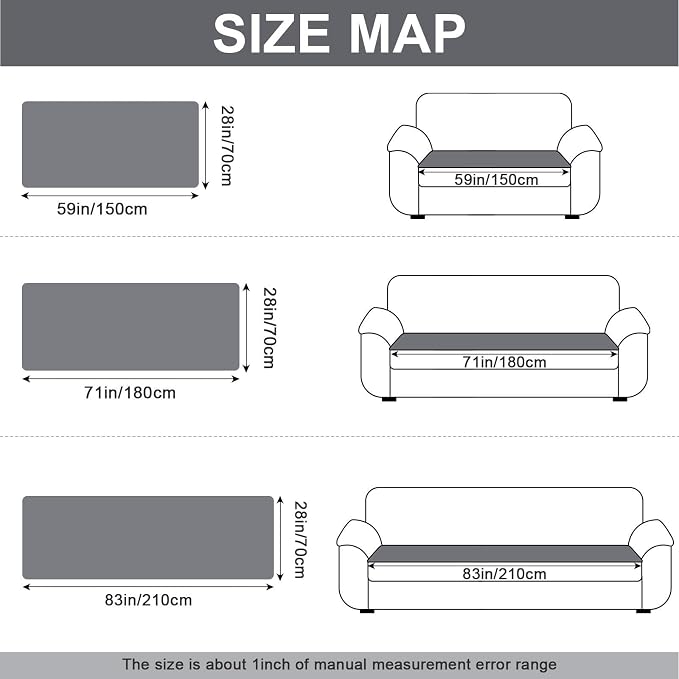 Waterproof Dog Couch Cover, Non Slip Pet Sofa Protector, Thick Fuzzy Couch Cover for Dogs, Machine Washable Furniture Protector, Scratch Resistant Pet Couch Mat(Dark Gray, 28" x 71"/70 x 180cm)