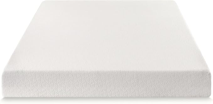 Best Price Mattress 8 inch Twin Mattress Bed-In-A-Box, Green Tea Memory Foam, White