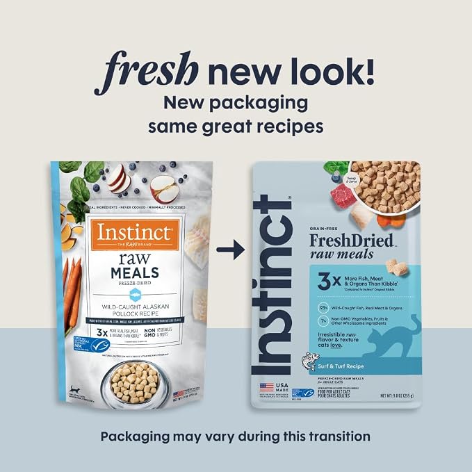 Instinct Raw Meals Freeze-Dried Cat Food