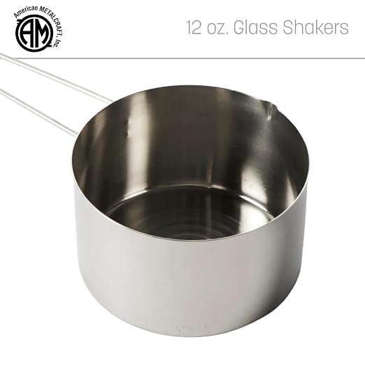 American METALCRAFT, Inc. MCW200 2-Cup Stainless Steel Measuring Cup with Wire Loop Handle, Silver