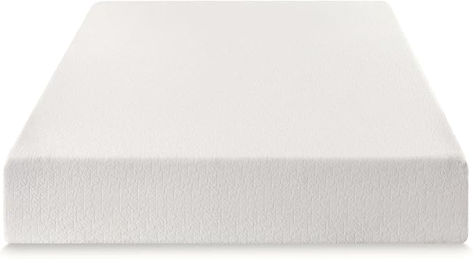 Best Price Mattress 12 Inch Full Mattress Bed-In-A-Box, Green Tea Memory Foam, White