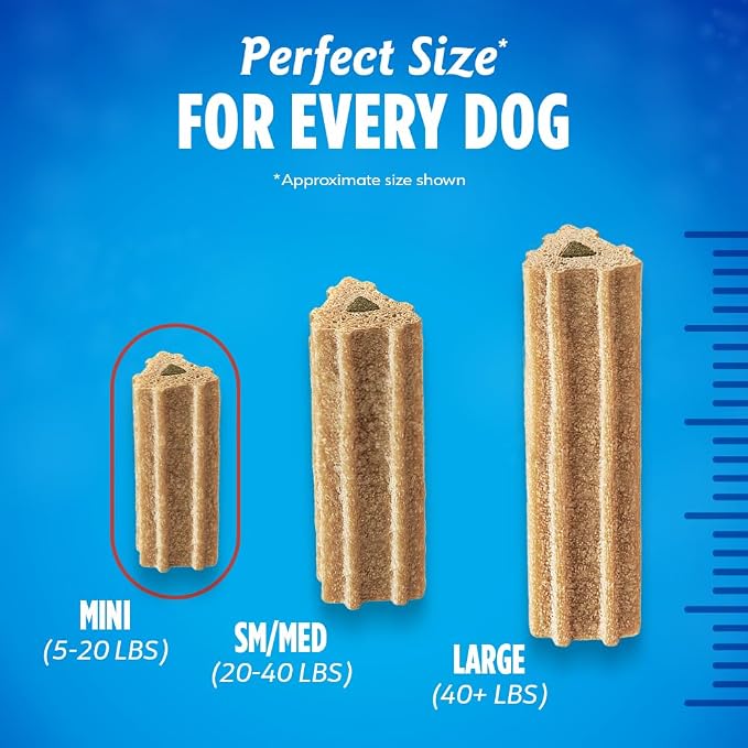 Dentalife ActivFresh Dog_Chews for Mini and Small Dogs 5-20 lbs., Dental-Chews to Freshen Breath, Chicken Flavor, 16.9 oz., 56 Chews - 56 ct. Pouch (Pack of 2)
