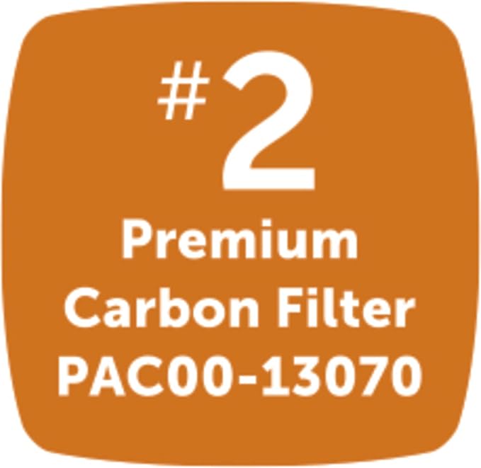 PetSafe Drinkwell Premium Replacement Carbon Filters, Dog and Cat Water Fountain Filters (Pack of 120)