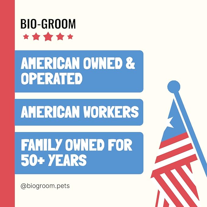 Bio-Groom Oatmeal Dog Shampoo - for Allergies and Itching, Cruelty-Free, Dog Bathing Supplies, Puppy Shampoo for Sensitive Skin, Made in USA, Anti-Itch Dog Products- 32 fl oz 1-Pack