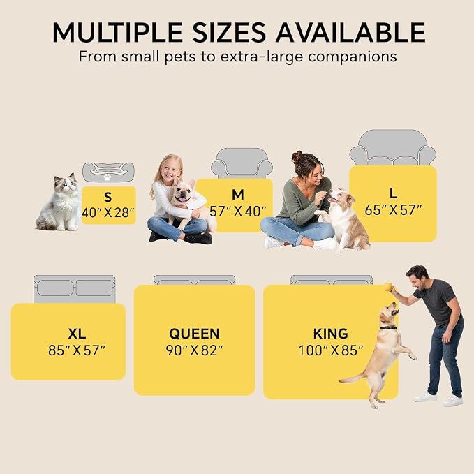 Luciphia Waterproof Pet Blanket, Liquid Pee Proof Dog Blanket for Sofa Bed Couch, Reversible Sherpa Fleece Furniture Protector Cover for Small Medium Large Dogs Cats, Dark Green Medium（57" x 40"）