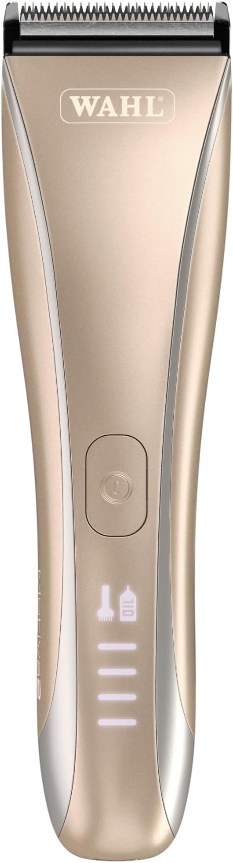 Wahl Pro Animal Motiva2 - Professional Pet Clipper for Dogs, Cats & Horses - Cordless - Digital Display with LED Indicator - Comfortable Grip - Easy to Carry & Travel Lock - Petite Orchid