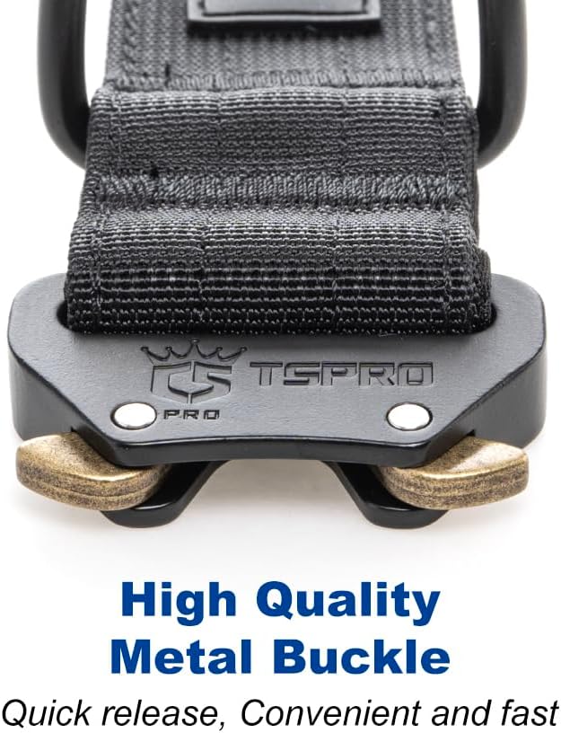 TSPRO Premium Dog Collars Tactical Dog Collar with Patch and Heavy Duty Quick-Release Metal Buckle Durable Thick and Adjustable for Medium to Large Dogs (Camo Cyan M)