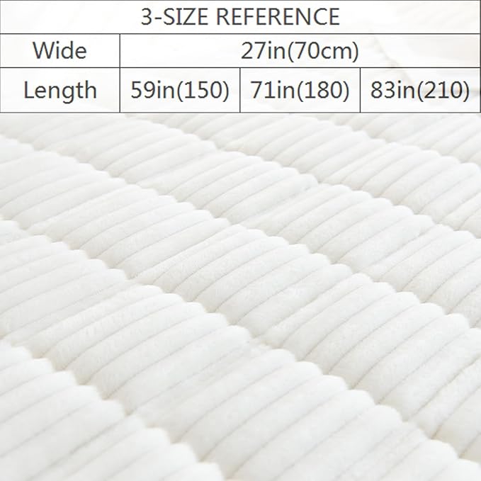 Gumfolk Pet Couch Covers for Sofa Slipcovers Couch Protector for Dogs Washable Cushion Cover, Sofa Pad Blanket Furniture, White, 27in*47in