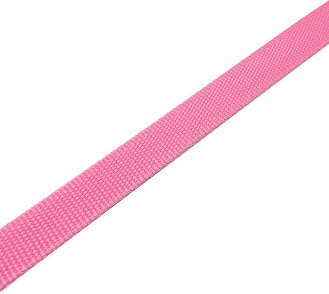 TAIAN 4 FT Strong Dog Leash, Nylon Dog Leashes for Small Medium Large Dogs Pink