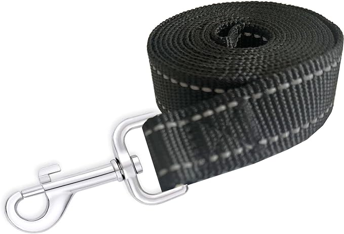 Reflective Dog Leash 4Ft /6 Feet Long, 3/4 Inch Wide, for Small and Medium Dogs