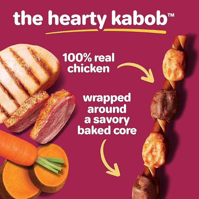 Oinkies Meathouse'n'Veg Hearty Kabobs, 36 Count